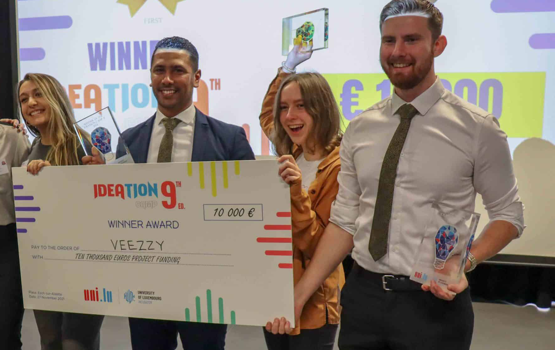 Luxembourg Startup “Veezzy” Wins €10k Funding Prize